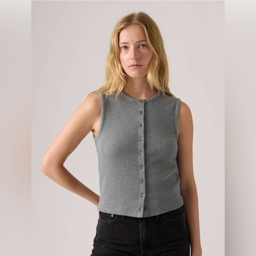 Rory Gray Button Up Top - Levi's